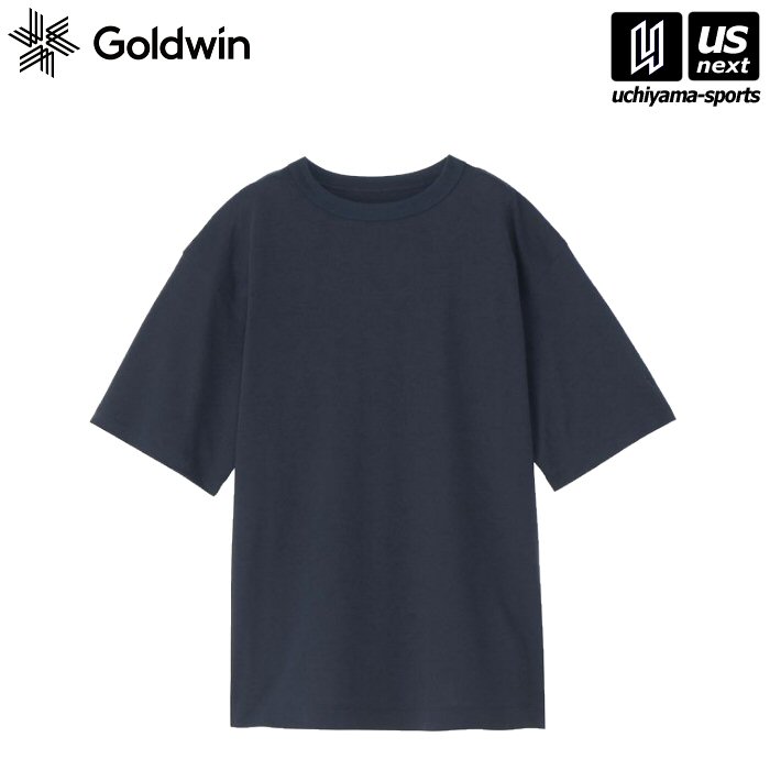 ゴールドウィン／シースリーフィット【 Goldwin／C3fit 】 メンズ リオプティマム ペーパーリラックスTシャツ IN インクネイビー【 GC44147 ハーフスリーブ 半袖 半袖Tシャツ ユニセックス 】 【メール便不可】[取り寄せ][自社倉庫]