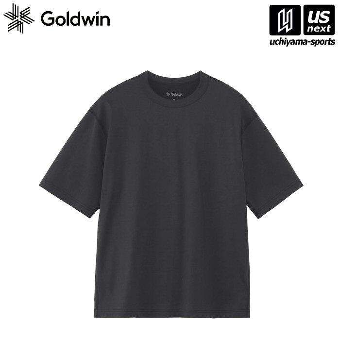 ゴールドウィン／シースリーフィット【 Goldwin／C3fit 】 メンズ リオプティマム プレーティングジャージオーバーサイズドTシャツ IK インクブラック【 GC45100 ハーフスリーブ 半袖 半袖Tシャツ ユニセックス 】 【メール便不可】[取り寄せ][自社倉庫]