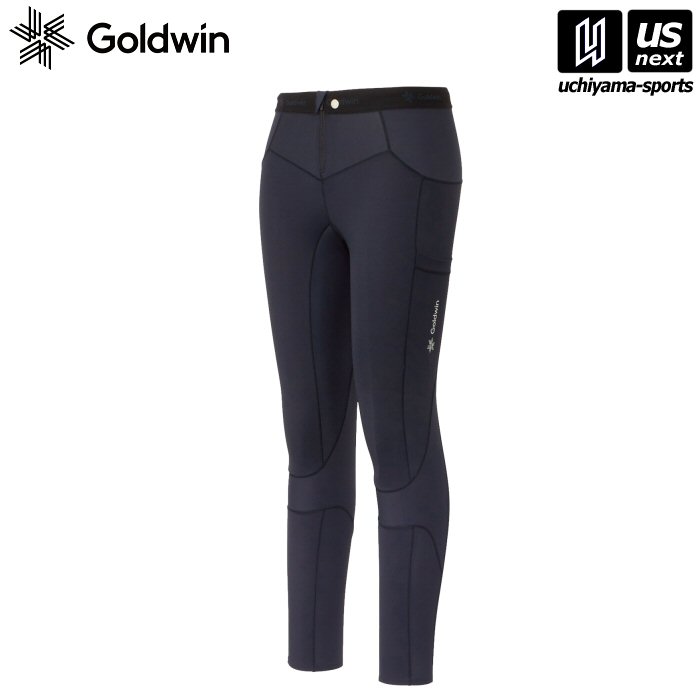 ゴールドウィン／シースリーフィット【 Goldwin／C3fit 】 レディース フォーカスサポートロングタイツ BK ブラック【 GCW14158 ロングタイツ タイツ インナー レギンス アンダーウエア 】 【メール便不可】[取り寄せ][自社倉庫]