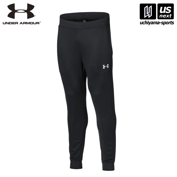 アンダーアーマー 【 UNDER ARMOUR 】 UAチーム アーマースウェット ジョガーパンツ ブラック 1375828 【メール便不可】[取り寄せ][自社倉庫]