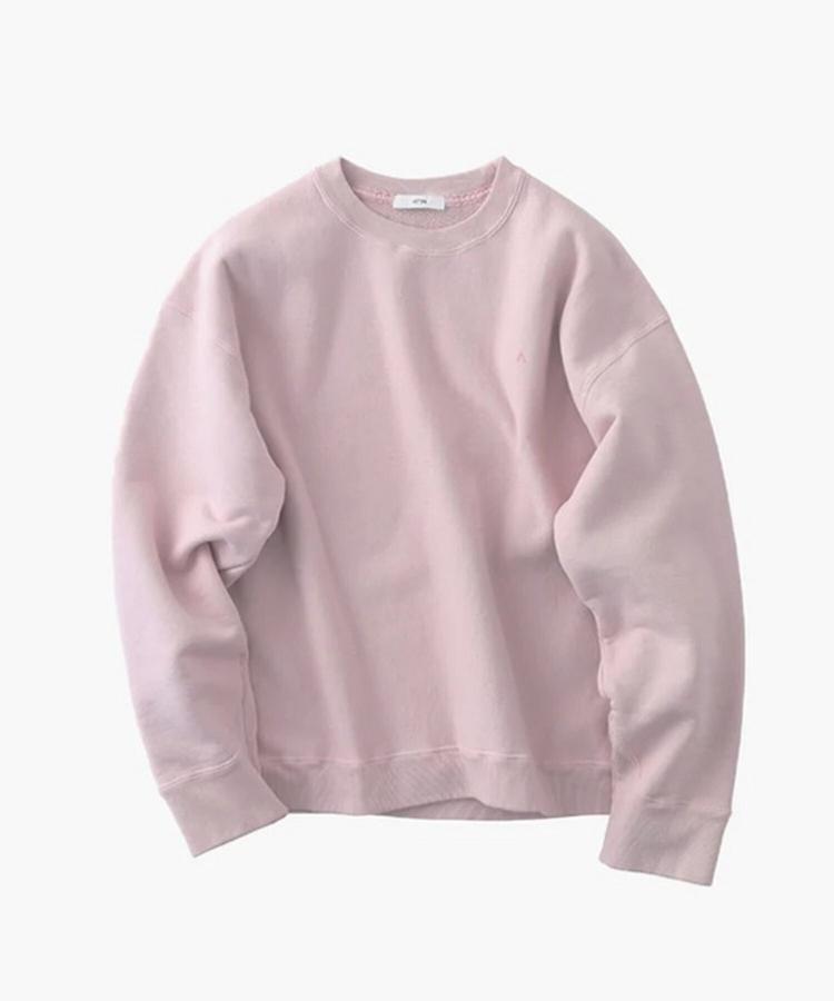 ◆【B'2nd】ATON (エイトン) NATURAL DYE URAKE / OVERSIZED SWEAT SHIRT_7852932405 スウェット トレーナー メンズ 男性|US ONLINE 店
