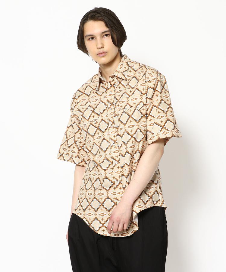 【IMPORT ORIGINAL】ROCKMOUNT/ロックマウント　SS NATIVE SHIRT ウエスタンシャツ