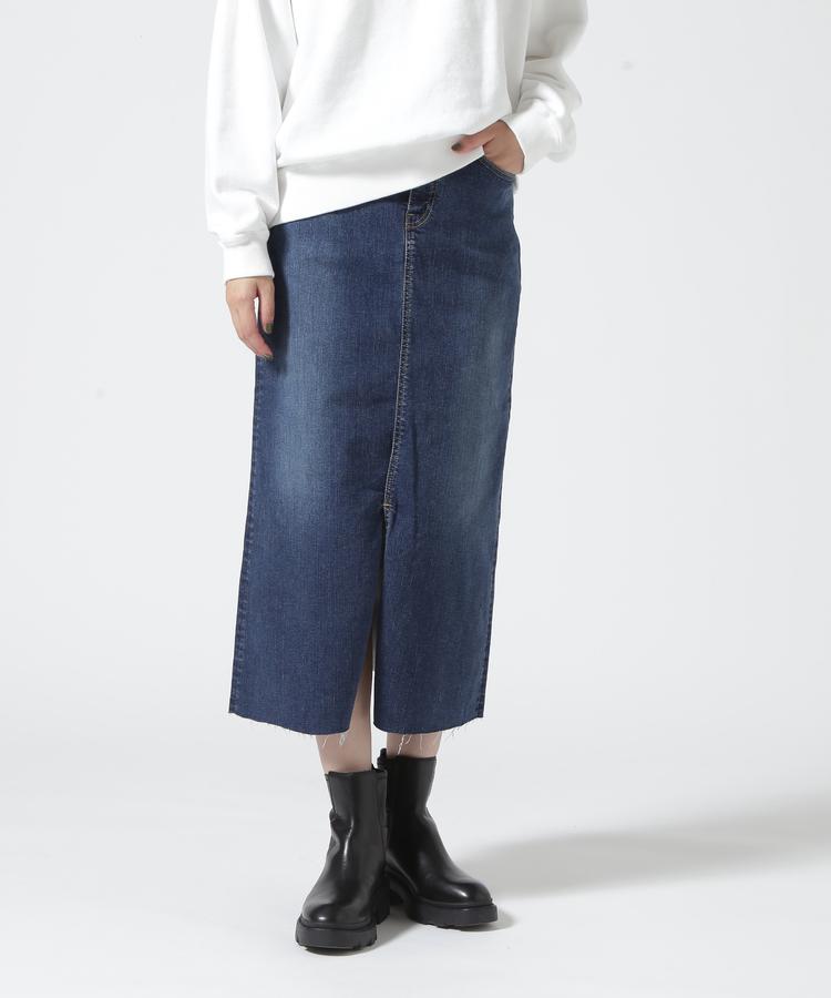 【B'2nd】SURT（サート）フロントスリットデニムスカート レディース 正規品 ストレッチ タイト