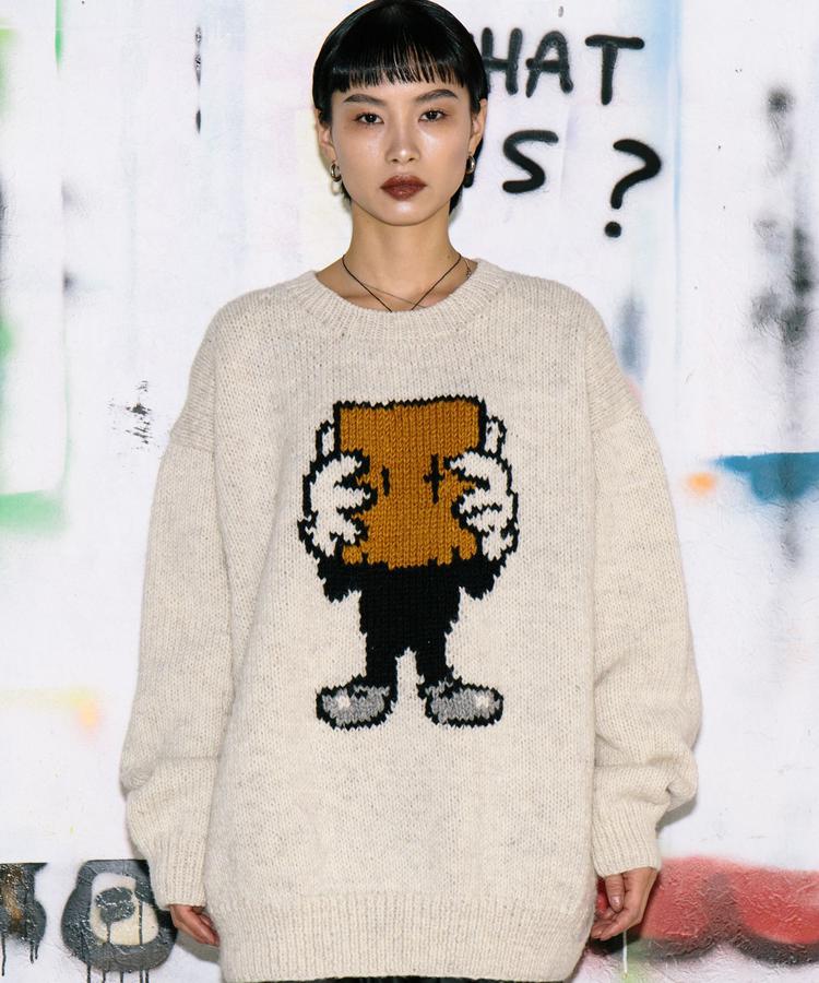 【RoyalFlash】Guernika/ゲルニカ/ANONYMOUSE KNIT SWEATER