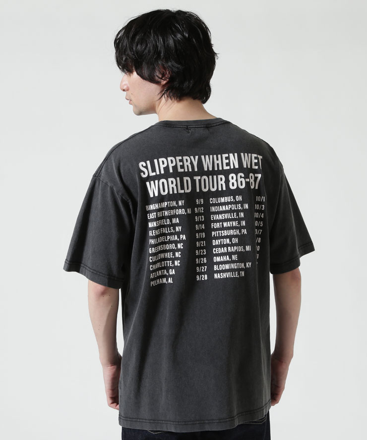 【RoyalFlash】U/MUSIC（ユーミュージック) Bon Jovi Tour ボンジョビ ボンジョヴィ ツアーT 半袖Tシャツ｜US ONLINE 店