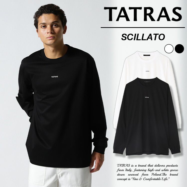 【B&rsquo;2nd】TATRAS(タトラス) SCILLATO スシラット Tシャツ 長袖 メンズ 男性｜US ONLINE 店 22,484円
