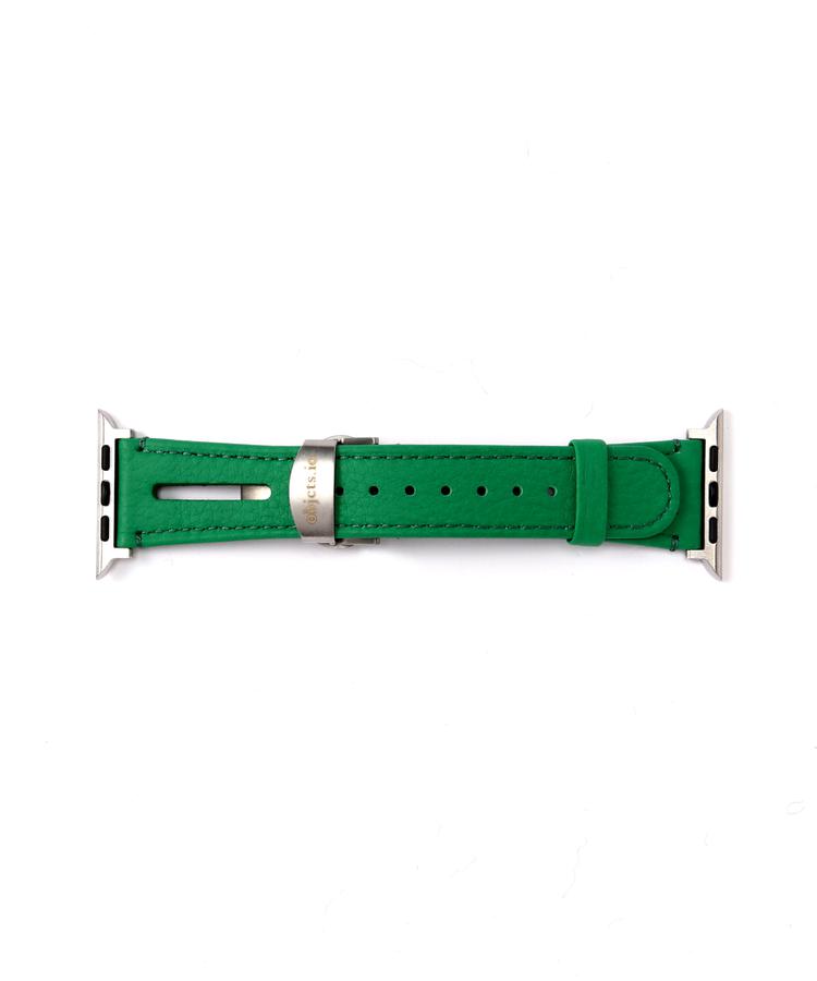 【LHP】objects.io/オブジェクツアイオー/LEATHER HYBRID BAND D BUCKLE - Apple Watch