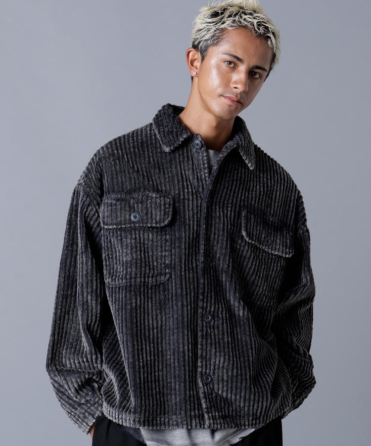 【LHP】DankeSchon/ダンケシェーン/2.5W CHEMICAL CODUROY SHIRT