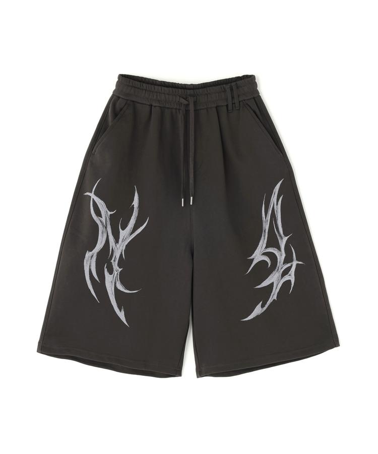 【LHP】NOT4NERD/ノットフォーナード/TRIBAL BERMUDA SWEAT SHORTS