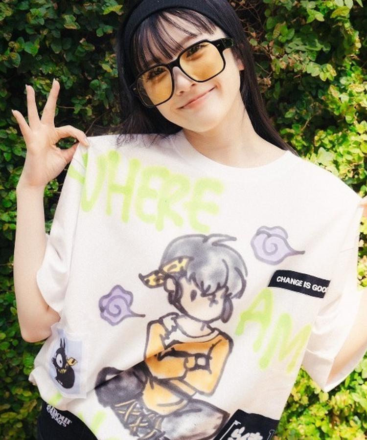 【RoyalFlash】Guernika/ゲルニカ/らんま1/2 Paint T-shirt / 響 良牙
