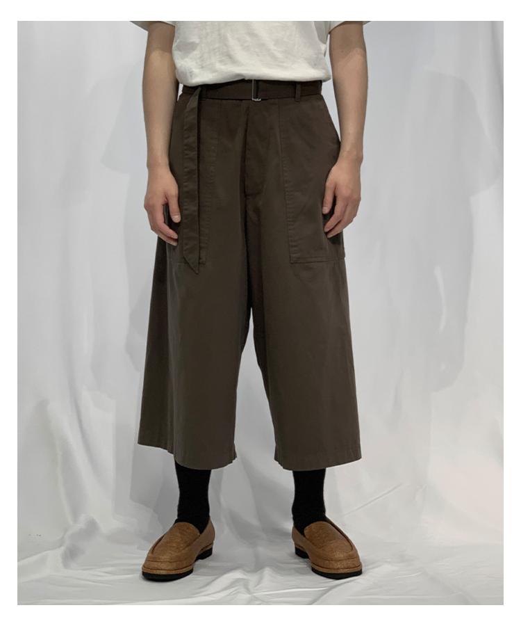 【GARDEN】Toironier/トワロニエ/Belted Chino Shorts