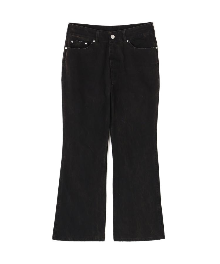 【LHP】WHITELAND/ホワイトランド/DUCK FLARE PANTS