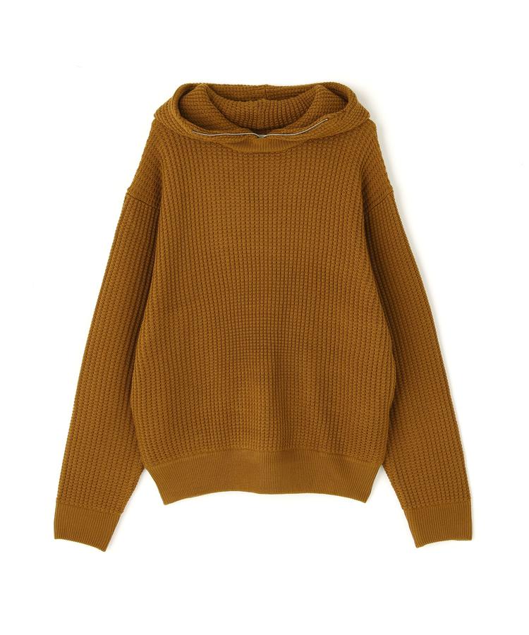 【GARDEN】Toironier/トワロニエ/Zip Waffle Knit Hoodie