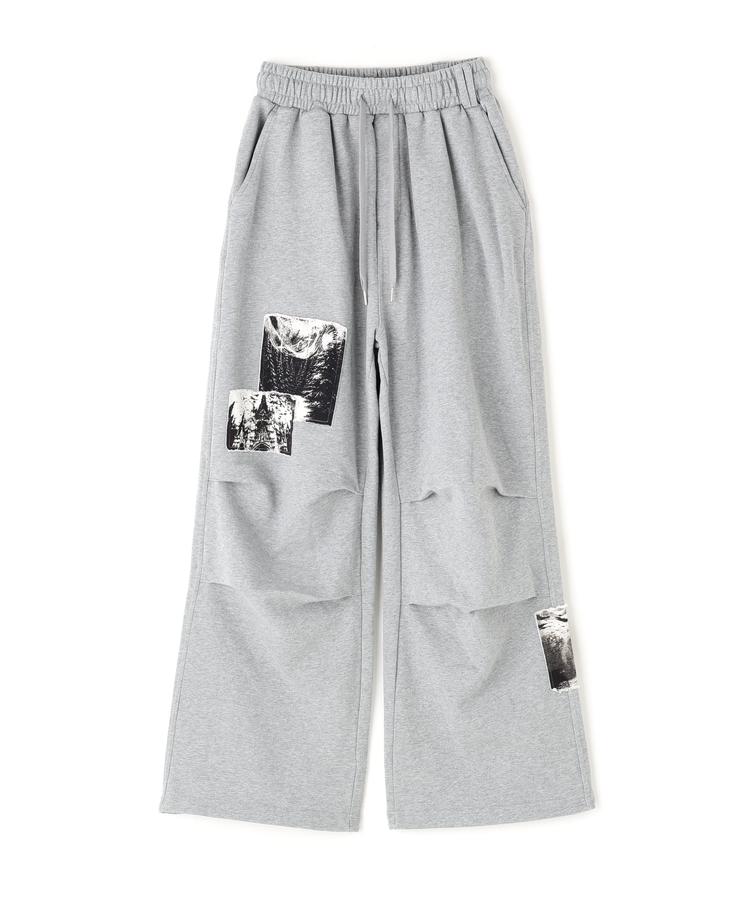 【LHP】NOT4NERD/ノットフォーナード/CEMETERY PATCH PARACHUTE SWEAT PANTS