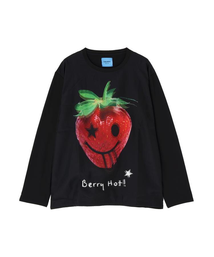 【B’2nd】maxsix(マックスシックス）BERRY HAPPY 3D L/S TEE