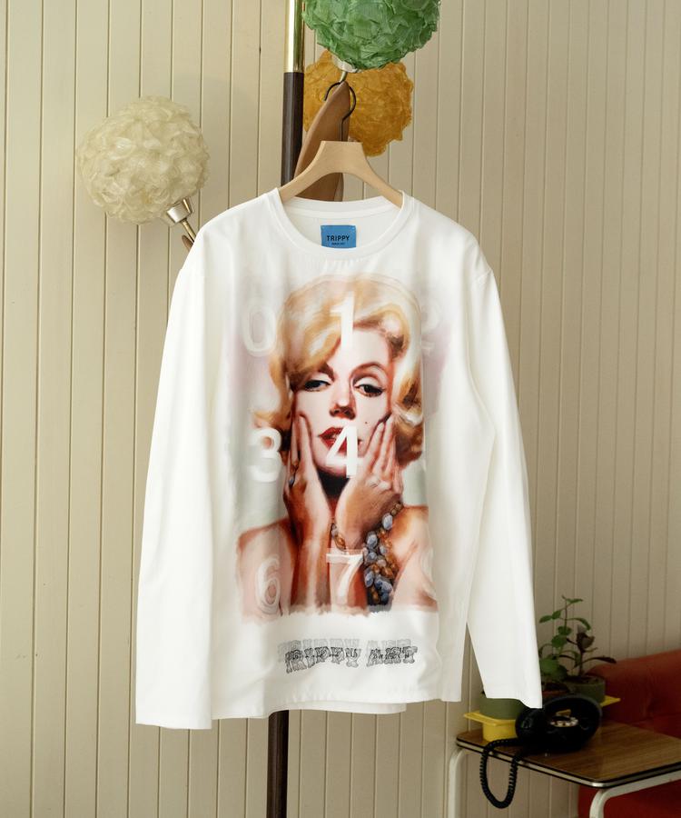 【B’2nd】maxsix(マックスシックス）MONROE ３D L/S TEE