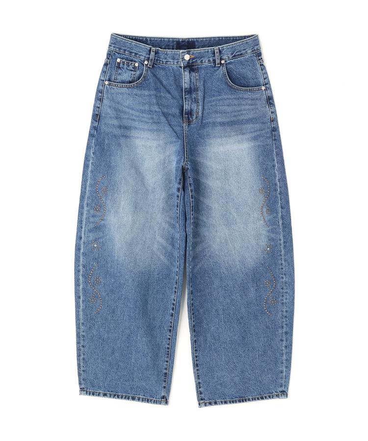 【LHP】SIS/エスアイエス/Studs Denim Pants