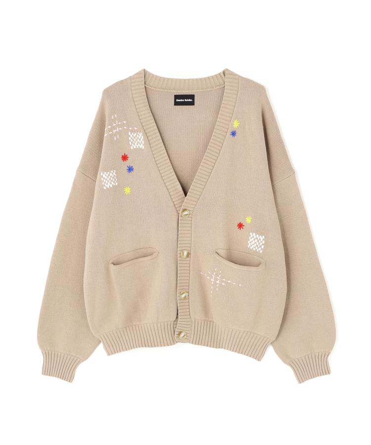 【LHP】【WEB&DEPOT限定】DankeSchon/ダンケシェーン/HAND STITCH KNIT CARDIGAN