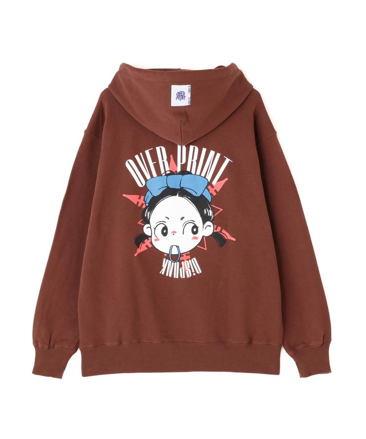 【LHP】overprint/大層らしい刷り上げる/LIBERTY HOODIE パーカー-トップス-レディースファッション