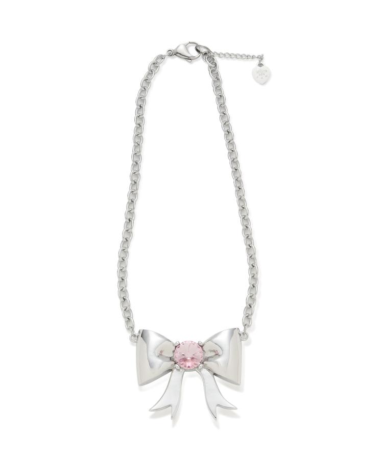 【LHP】hurjaboyacc/ホジャボーイアクセ/BIG RIBBON NECKLACE