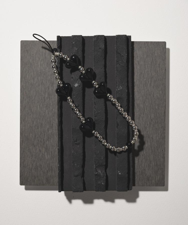 【RoyalFlash】String ting/ストリング ティング/Steel My Heart Midnight Wristlet Phone Strap 7,469円