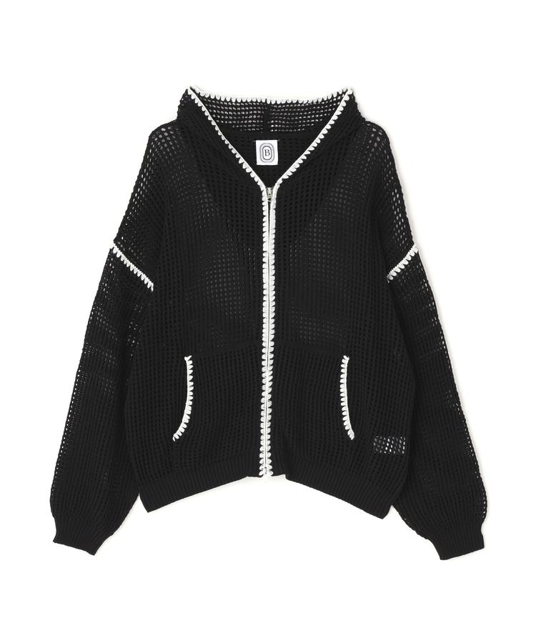 【BEAVER】B omnivore/ビーオムニボー　HAND - STITCH MESH HOODIE 11,011円