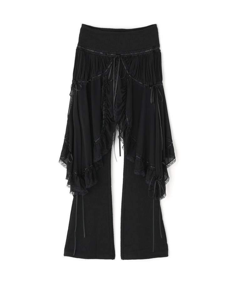 【LHP】Nφdress/ノードレス/Flared Hem Knit Slim Pants