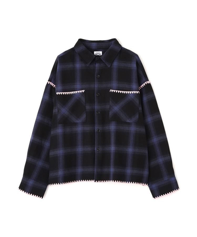 ★SALE 【BEAVER】B omnivore/ビーオムニボー HAND STITCH SHIRT 長袖シャツ ロングスリーブ シャツ ブラウス メンズ 男性 ※セール/アウトレット品につき交換 返品不可|US ONLINE 店
