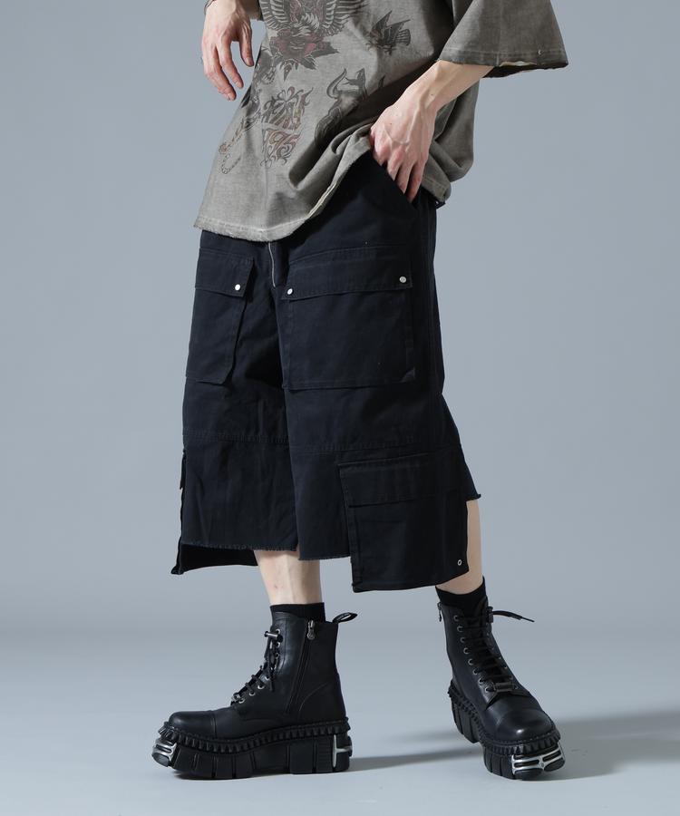 【LHP】DankeSchon/ダンケシェーン/RIPSTOP W-CARGO SHORTS