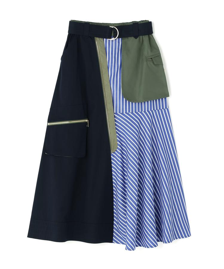 【B&rsquo;2nd】Risley(リズレー) ドッキング ロング スカート アシンメトリー レディース｜US ONLINE 店