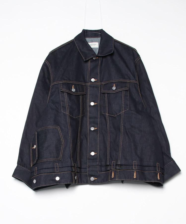 【RoyalFlash】beautiful people/ビューティフルピープル/double-end selvedge denim blouson