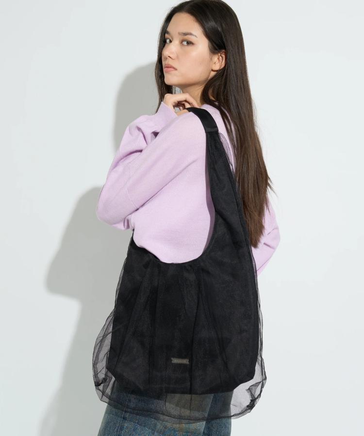 【RoyalFlash】ANNA SUI NYC/アナ スイ エヌワイシー/チュールギャザーバッグ
