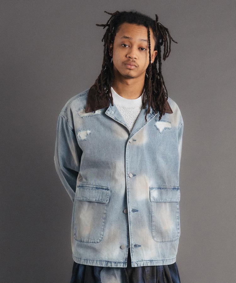 ★SALE 【RoyalFlash】FR(13)NDS/フレンズ/ICE BLUE DENIM COVERALLS ※セール/アウトレット品につき交換 返品不可|US ONLINE 店