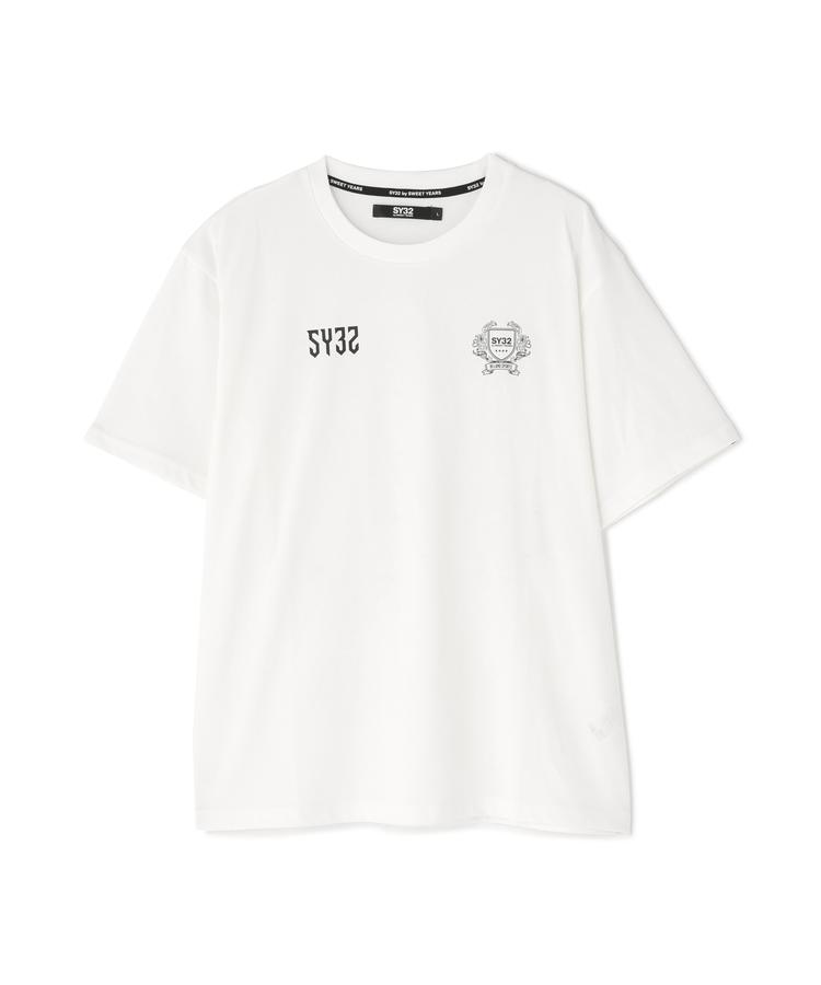 【RoyalFlash】SY32 by SWEET YEARS/EMBLEM LOGO TEE