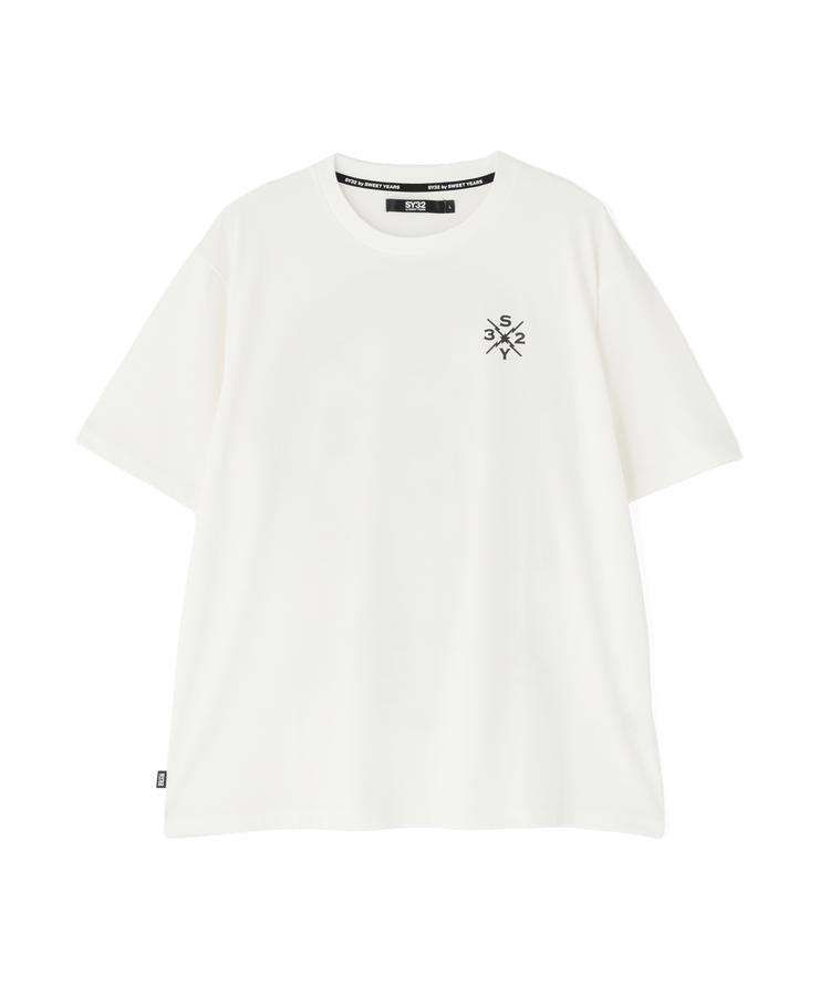 【RoyalFlash】SY32 by SWEET YEARS /BACK CIRCLE LOGO TEE