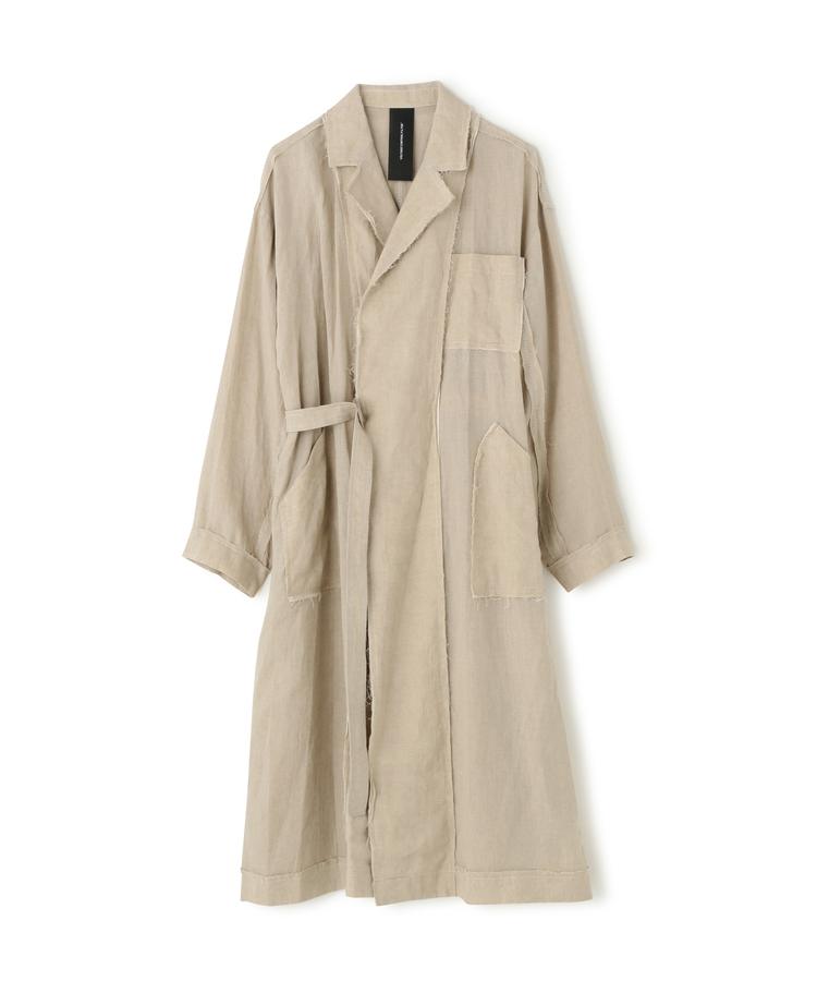 【LHP】VOLTAGE CONTROL FILTER/ヴォルテージコントロールフィルター/Linen Tielocken Coat