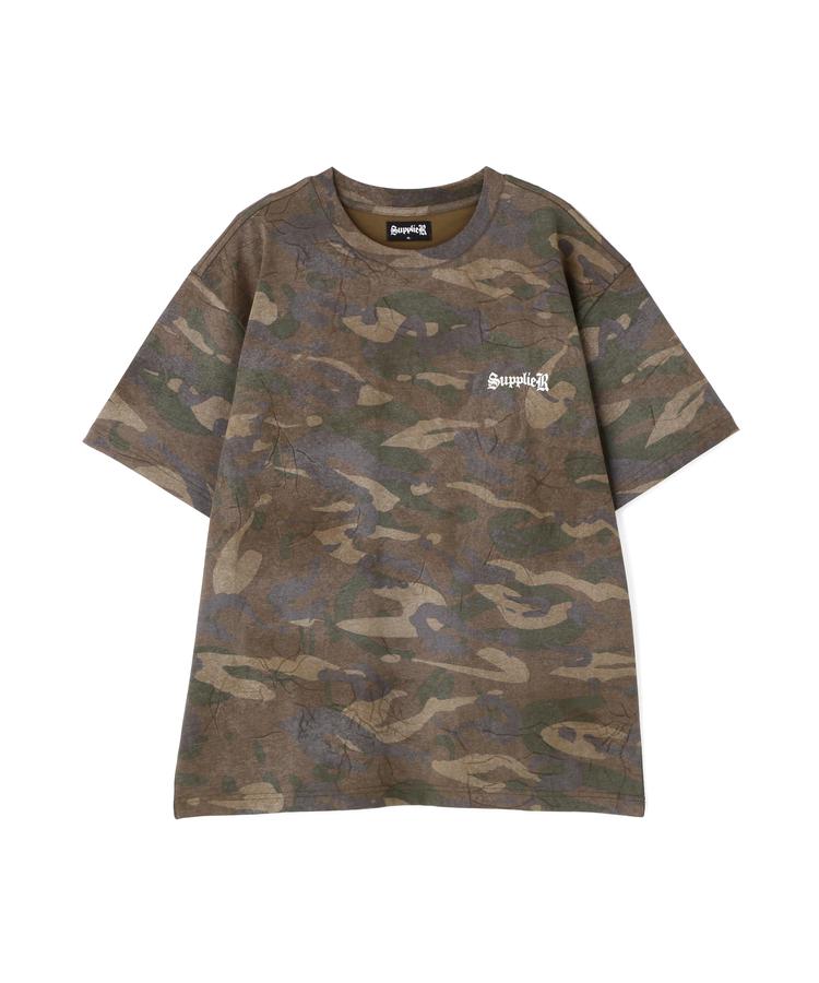 【LHP】SUPPLIER/提供者/Camoflage Cross Tee メンズファッション-トップス