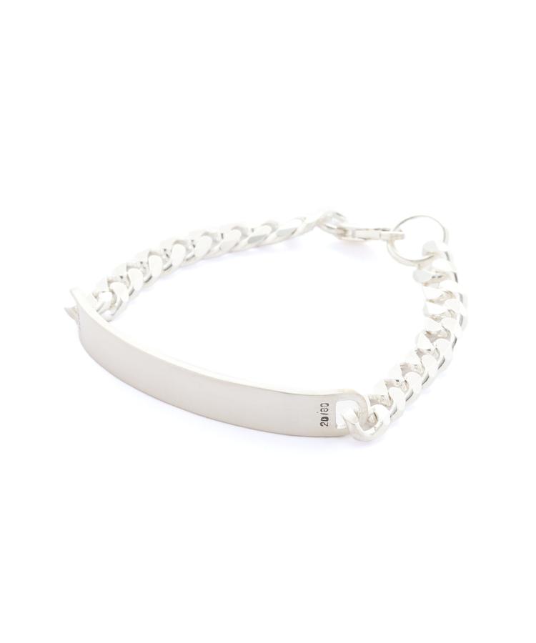 【LHP】【20/80】トゥエンティーエイティー/STERLING SILVER ID BRACELET 8mm WIDTH｜US ONLINE 店 25,410円