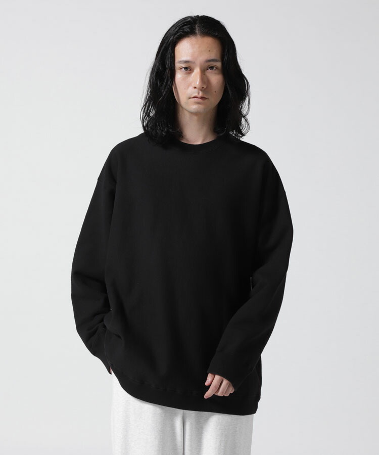 楽天市場】ATON : BABY ALPACA LINEN CREWNECK SWEATER