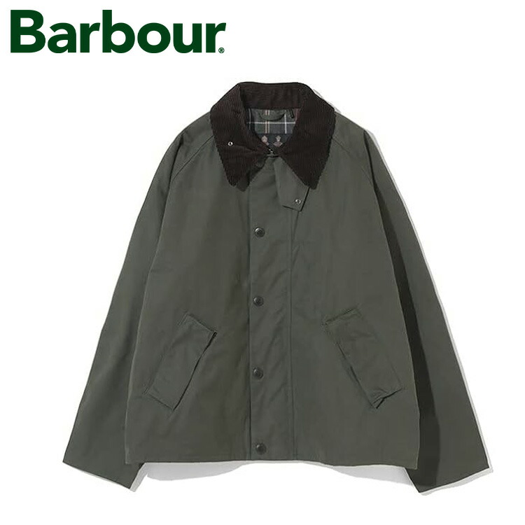 Barbour トランスポート セージグリーン　38サイズ　オイルドジャケット Barbour トランスポート wax 38サイズ セージグリーン Barbour