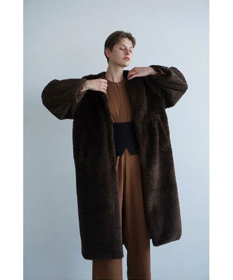 楽天市場】【RoyalFlash】AULA/アウラ/Reverse Style Long Wool Coat