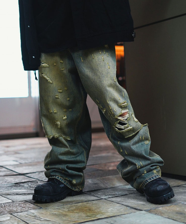 楽天市場】【RoyalFlash】FR(13)NDS/フレンズ/WIDE PILOT PANTS