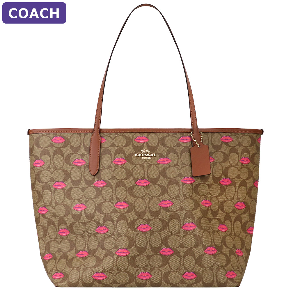 本店は 楽天市場 コーチ Coach バッグ トートバッグ C3247 Imsiu 対応 リップ柄 シグネチャー アウトレット レディース 新作 ギフト プレゼント 有料ラッピング可 Us Style 国際ブランド Isuzu Constructoragonzalezcr Com