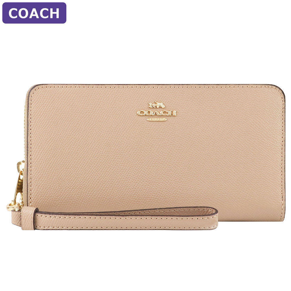 楽天市場】コーチ COACH 財布 長財布 C4451 IMTAU ストラップ付