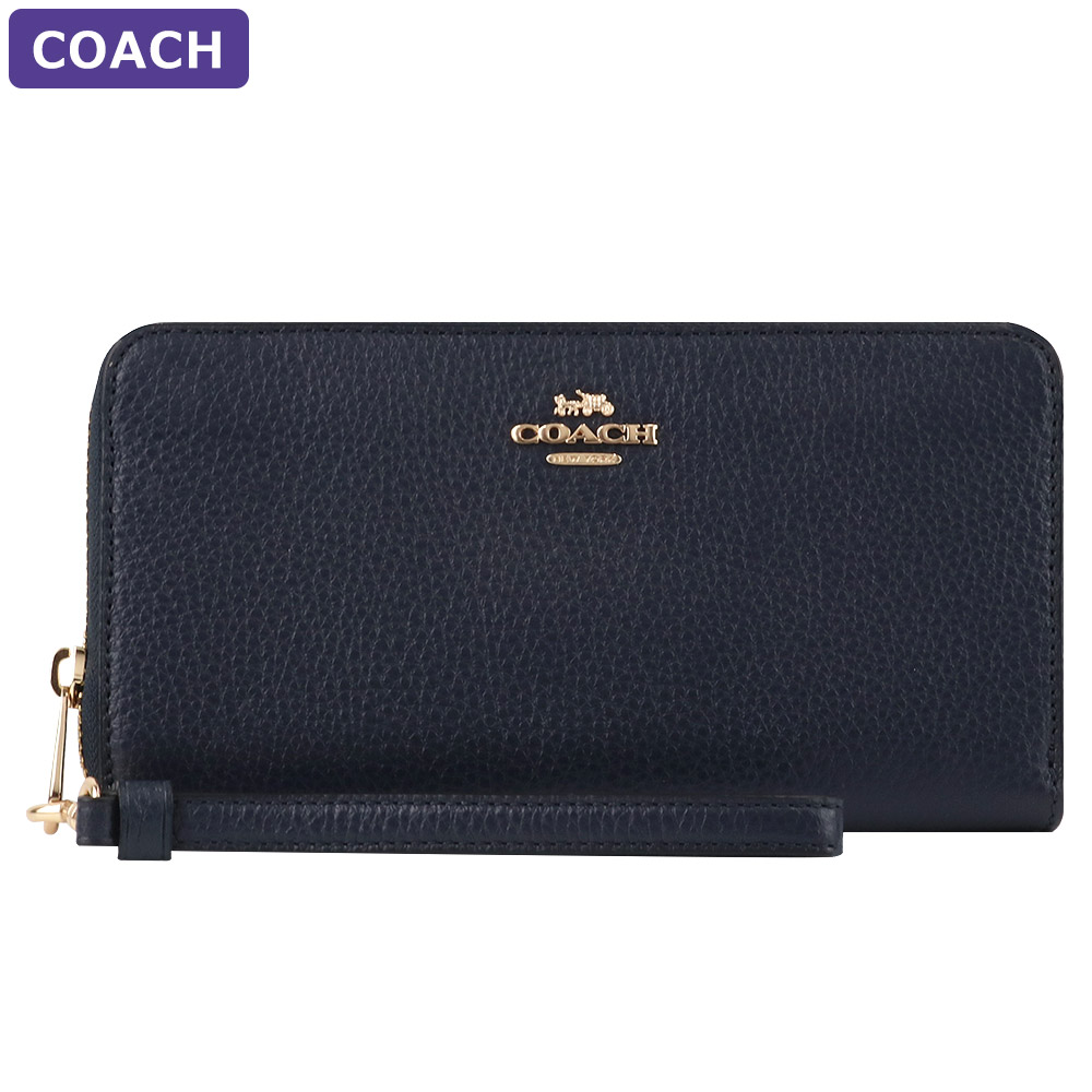 【楽天市場】コーチ COACH 財布 長財布 C3441 ストラップ付 ラウンドジップ アウトレット レディース ウォレット 新作 プレゼント 大容量  ラウンドファスナー : US style