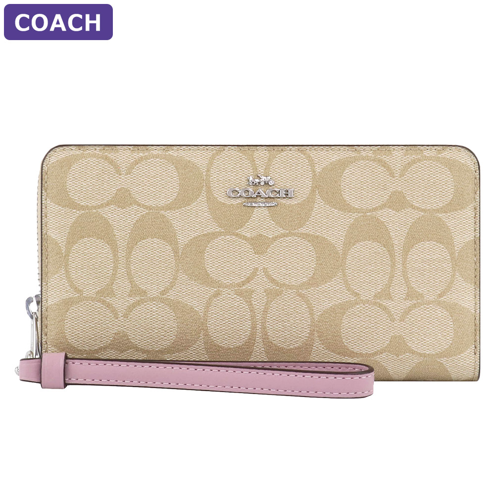 【楽天市場】コーチ COACH 財布 長財布 C4451 IMTAU ストラップ