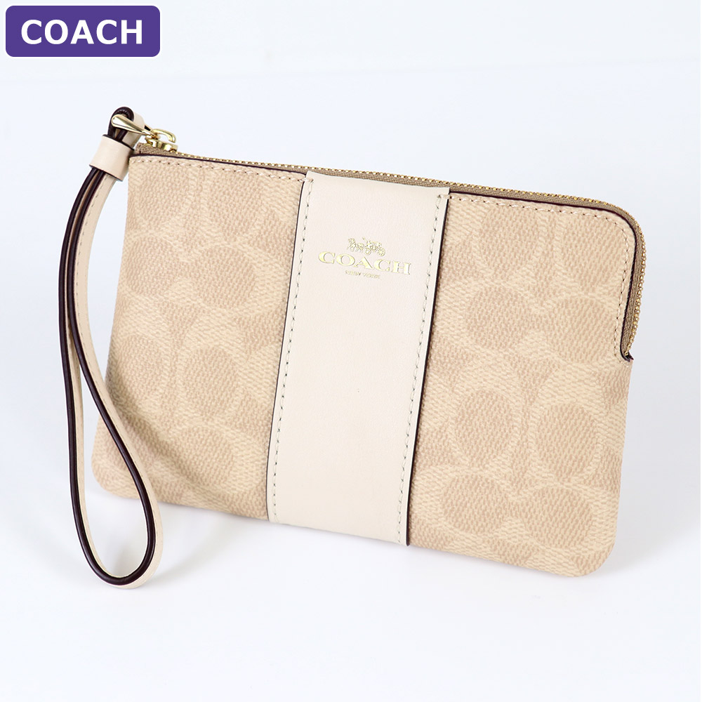 コーチ COACH ポーチ CW854 IMXDM シグネチャー アウトレット レディース 小物 新作