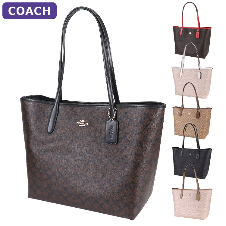 COACH　コーチ　レザートートバッグ　シボレザー　A4可　シティー Amazon | [コーチ] バッグ トートバッグ シグネチャー ロゴ