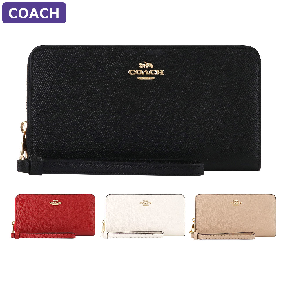 楽天市場】コーチ COACH 財布 長財布 CE551 QBBK エンボス