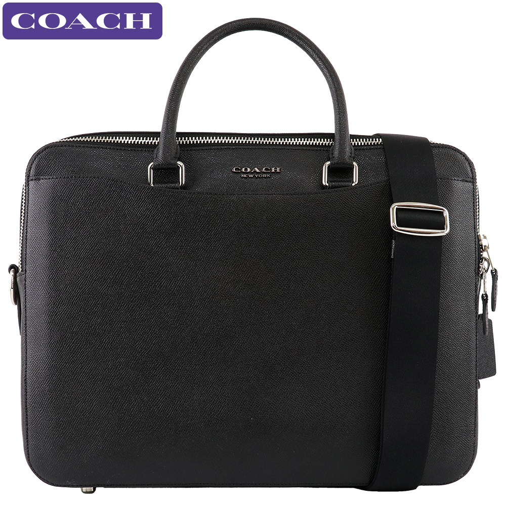 P2倍 最大1000円クーポン コーチ Coach F バッグ バッグ ブリーフケース Coach F Niblk 対応 2way アウトレット メンズ 新作 ギフト プレゼント Us Styleブリーフケース バッグ Coach コーチ Bag